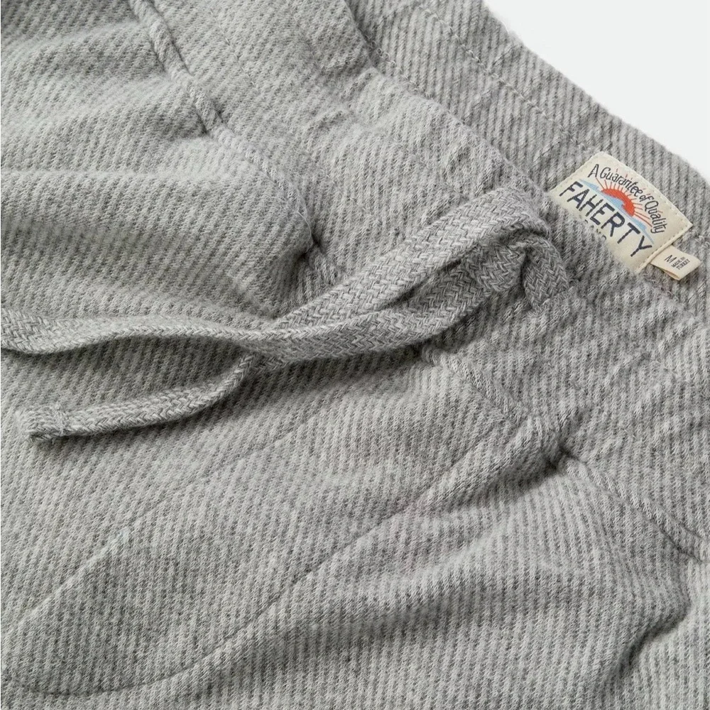 Faherty Heather Gray Joggers Sz XL